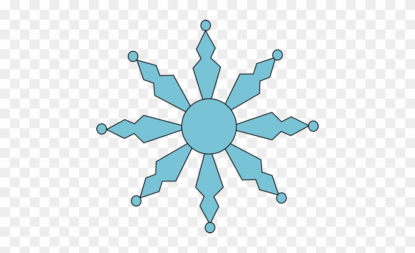 Blue Snowflake - My Cute Graphics Snow #273711