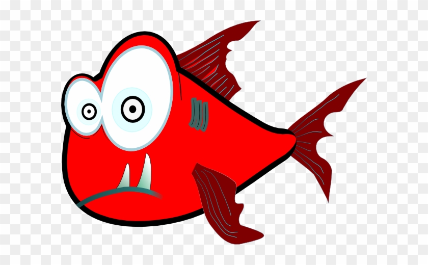 Inspiring Idea Piranha Clipart Red Crazy Very Large - Piranha Clipart #273898