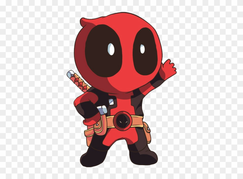 Cute Deadpool Chibi Png - Deadpool Chibi Drawing #273925