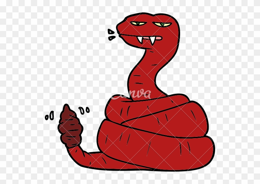 Rattlesnake Cartoon - Rattlesnake #273931