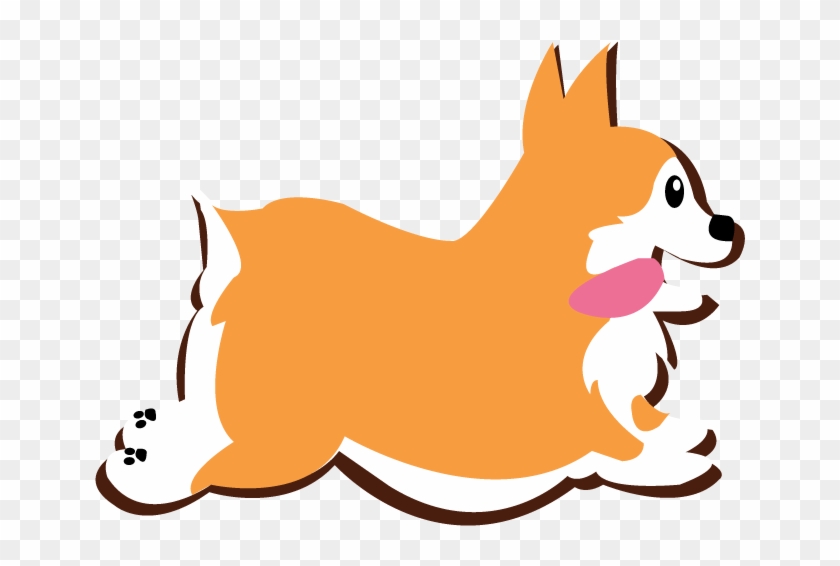 Running Corgi - - Png Cartoon Good Corgi #273970