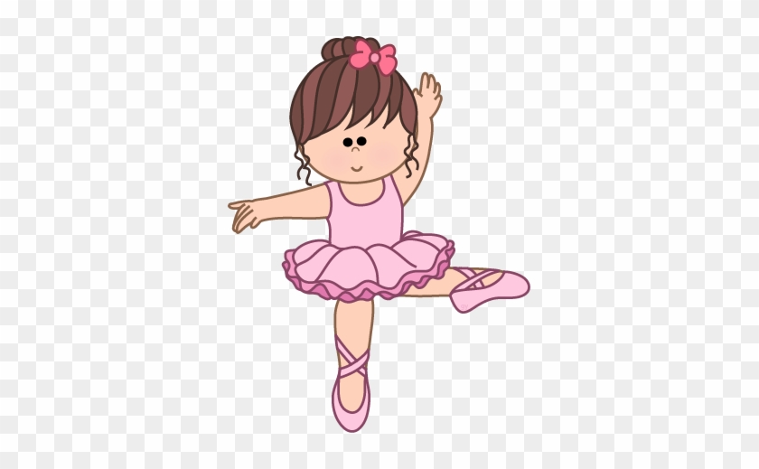 Ballerina Clipart, Scrapbooking, Scrapbook, Ballerina - Little Girl Dancing Clipart #274067