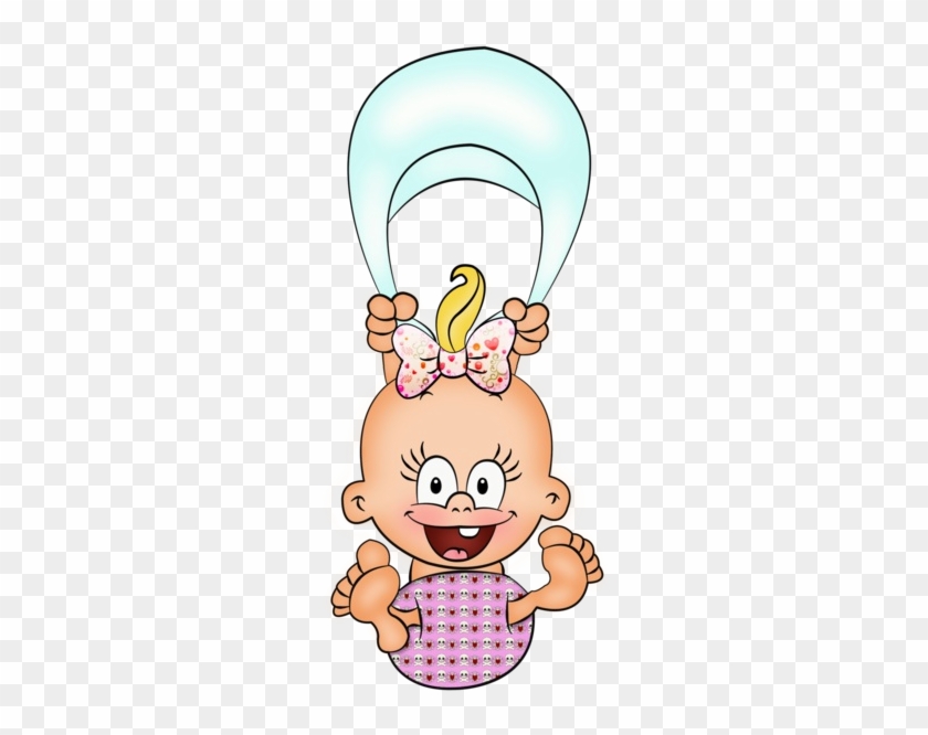 Baby Girl Cartoon Clipart Height - Funny Baby Clipart #274070