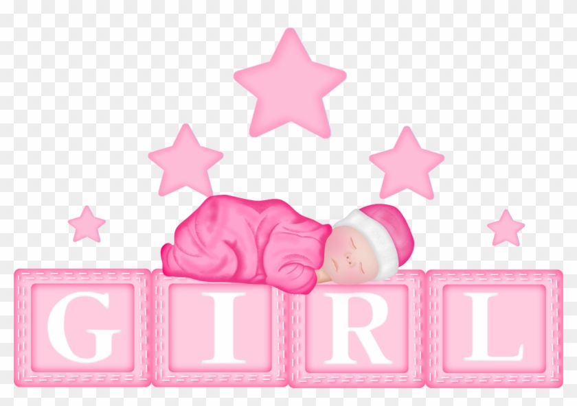 Baby Girl Star Clipart Png - Baby Girl Clipart #274102