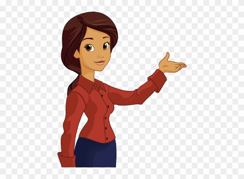 Woman Standing Clipart - Woman Standing Clipart #274119