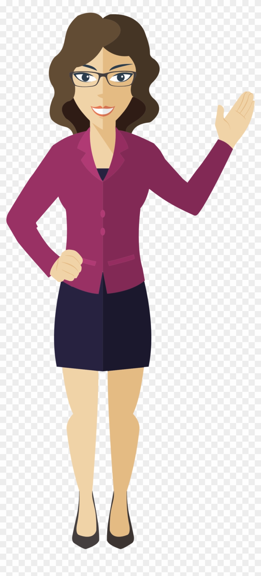 Woman Clipart Png - Business Woman Vector Png #274129
