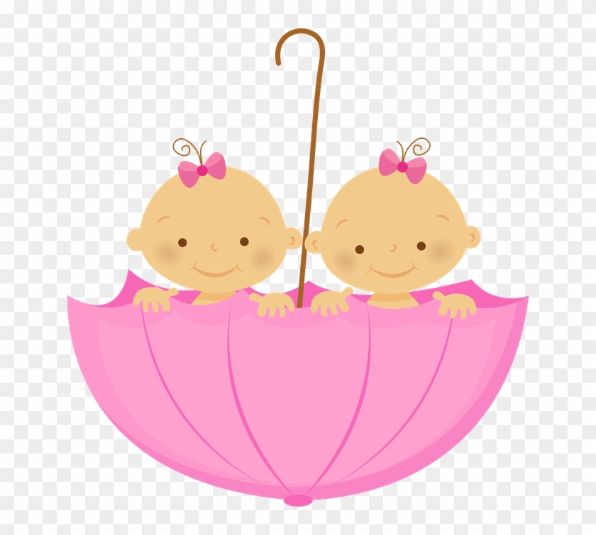 Grávida E Bebê - Twin Girls Clip Art #274138