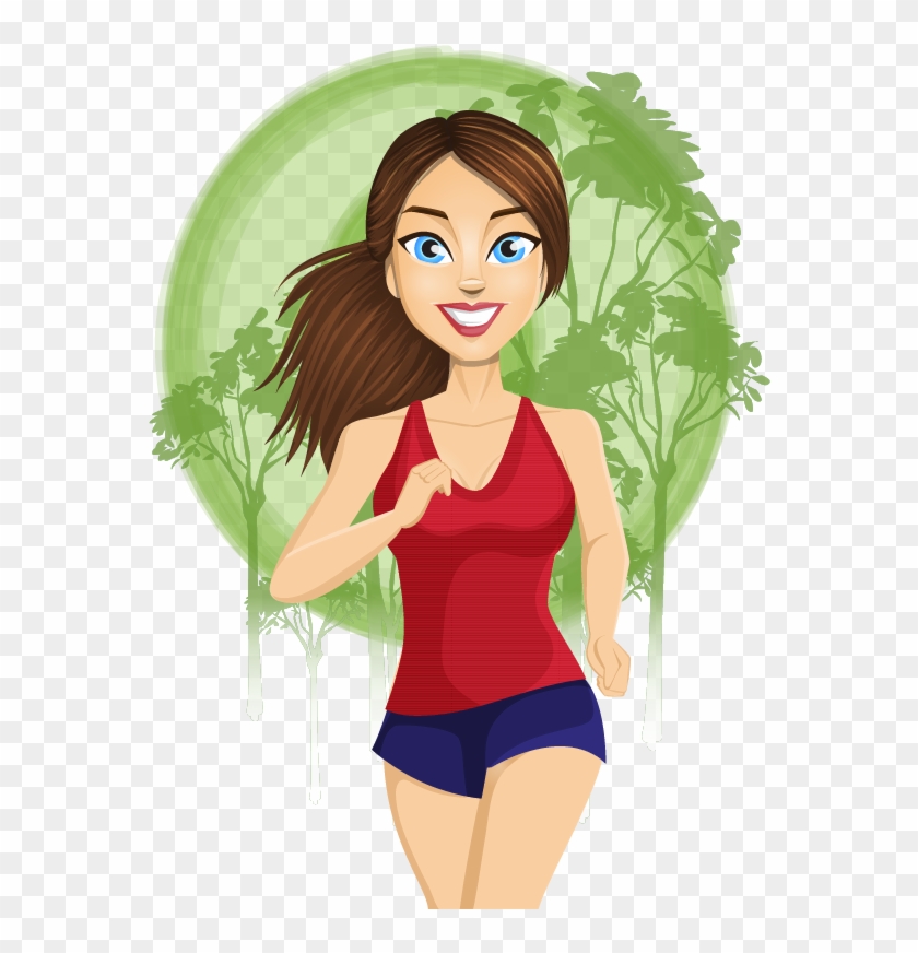 Girl Sport Cartoon Characters #274207