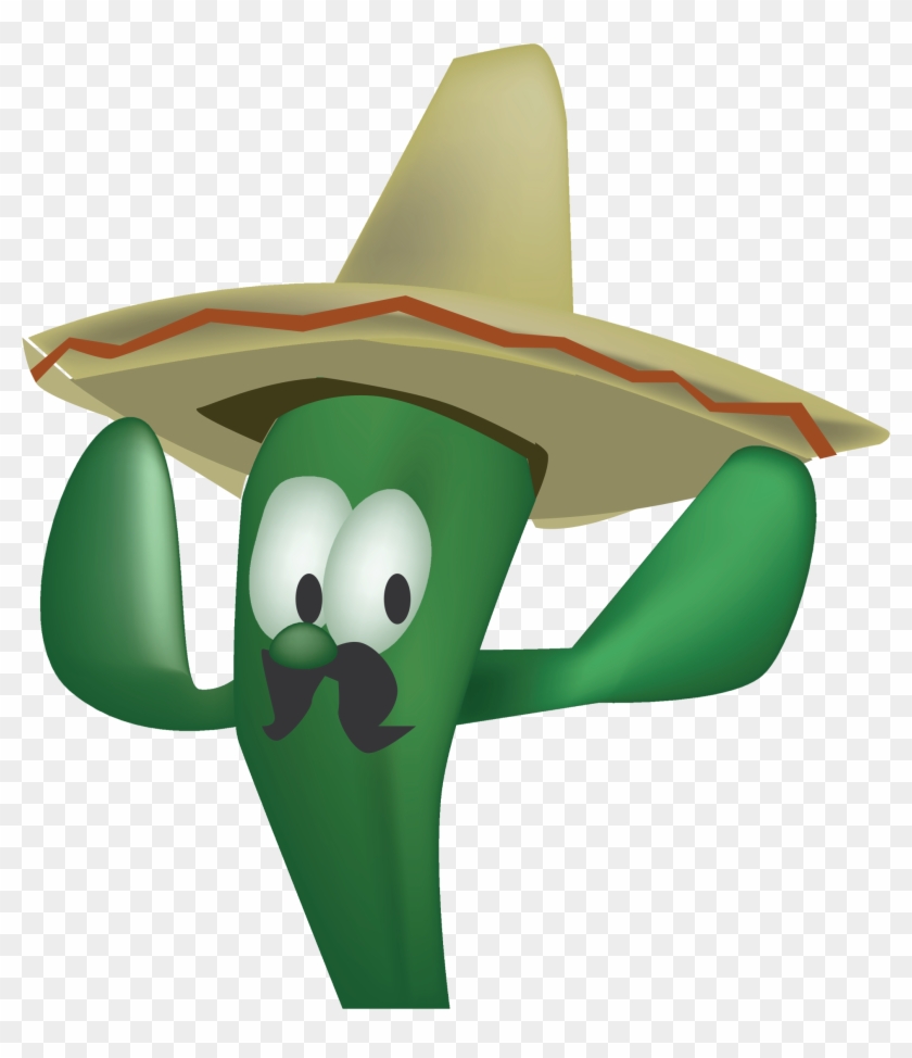 This Free Icons Png Design Of Sombrero Cactus - Cartoon Cactus Sombrero Png #274224
