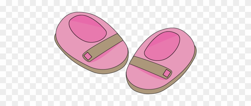 Pink Baby Shoes - Pink Baby Shoes Clip Art #274228