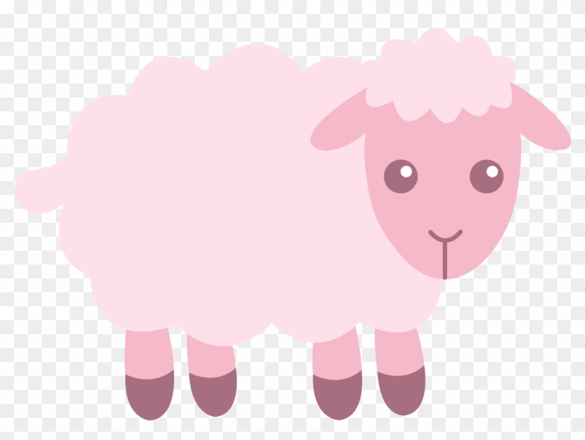 Baby Lamb Clipart - Baa Baa Pink Sheep #274236