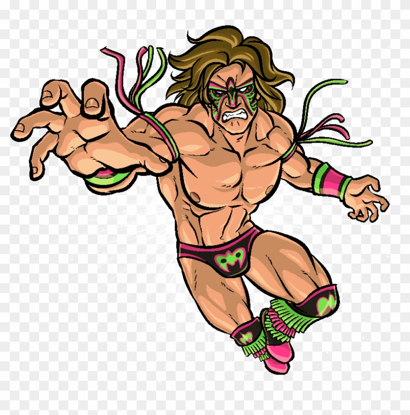 Wrestling Warrior Mascot - Ultimate Warrior Animation #274278