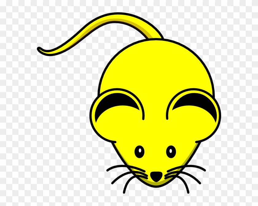 Yellow Mouse Clip Art At Clker - Maus Clipart #274324