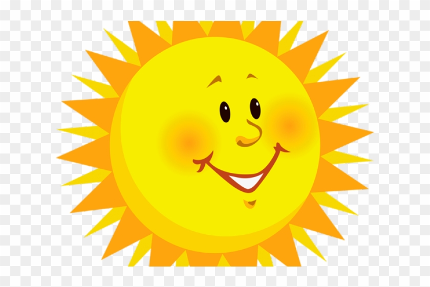 Happy Clipart Sunshine - Smiley Sun Transparent #274353