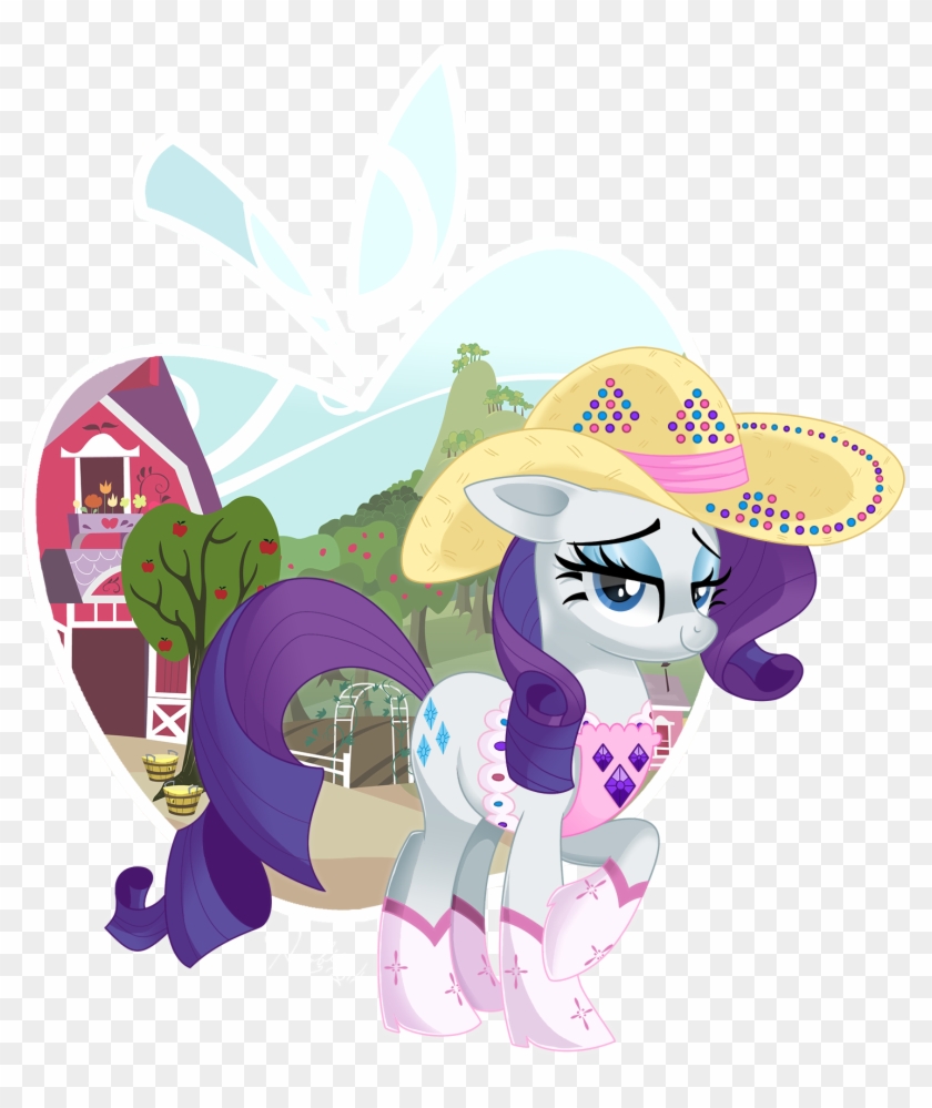 Nabbiekitty 665 56 Rarity Cowgirl By Nabbiekitty - Little Pony Friendship Is Magic #274364