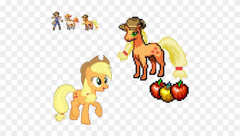 “ I Plan To Make The Mane Six So I Started With Applejack - My Little Pony Apple Jack #274390