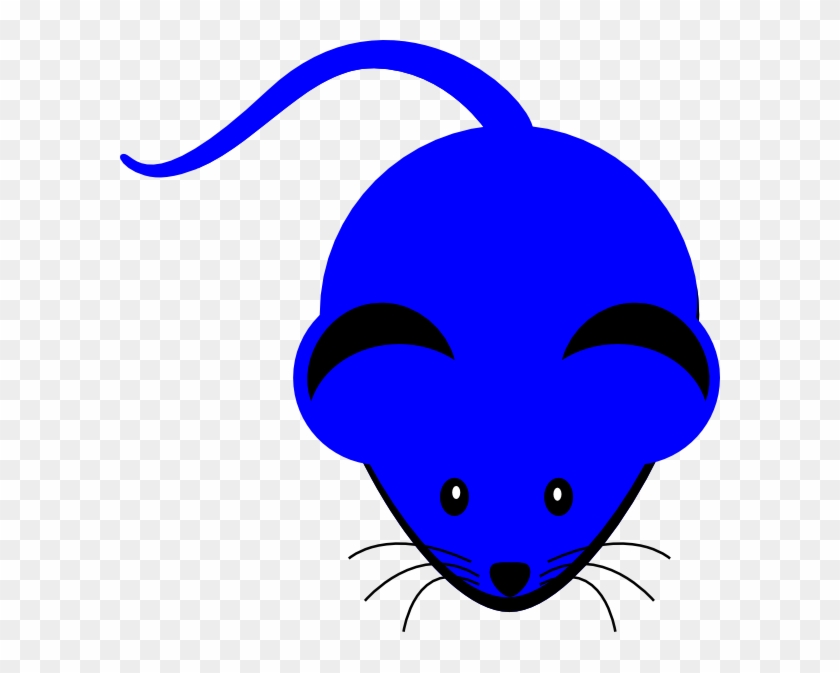 Blue Mouse Clip Art At Clker - Blue Mouse Clipart #274436