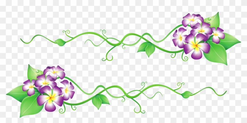 Flowers Spring Decor Png Clipart - Spring Flower Clipart Png #274517