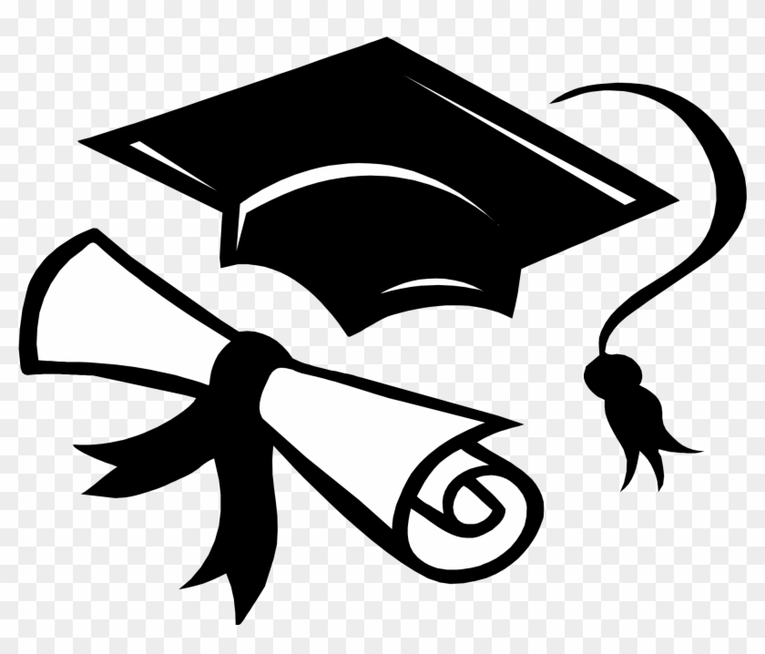 Famous Cap And Gown Clip Art Illustration - Famous Cap And Gown Clip Art Illustration #274599