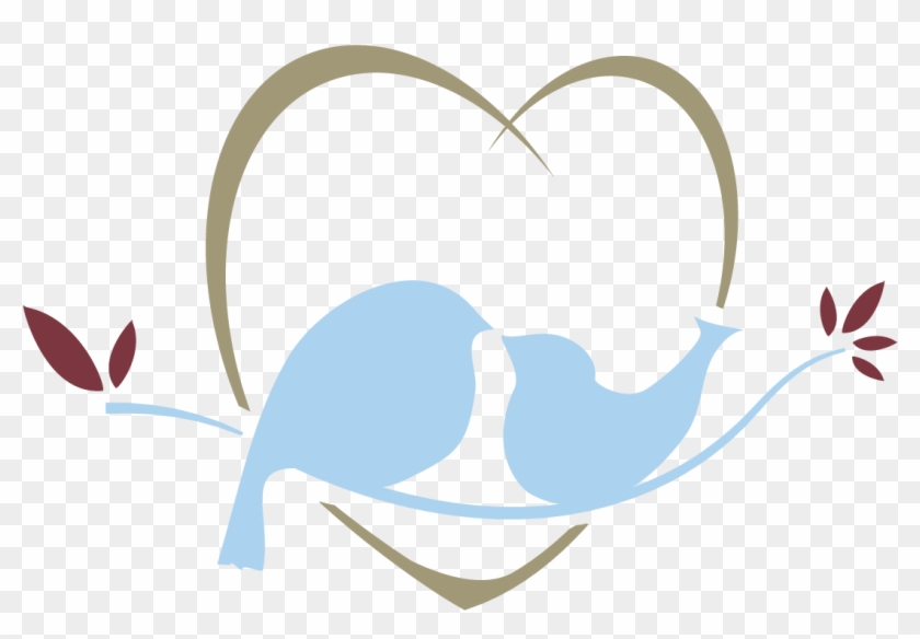 Lovebirds Clipart Png Image - Love Birds Png #274618