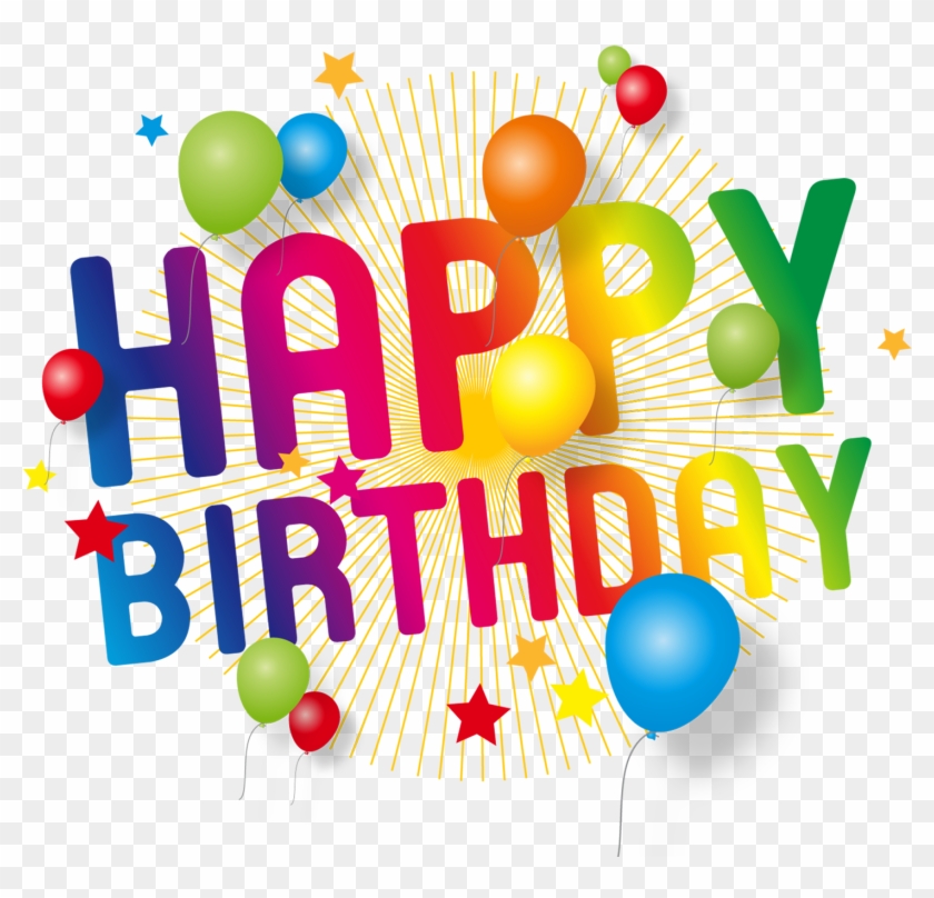 Happy Birthday Transparent Decoration Png Picture - Happy Birthday Transparent Png #274647