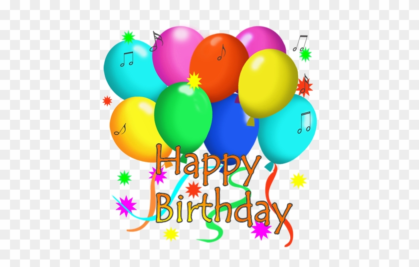 Lots Of Birthday Balloons And Greeting - Happy Birthday Balloon Gifs #274685