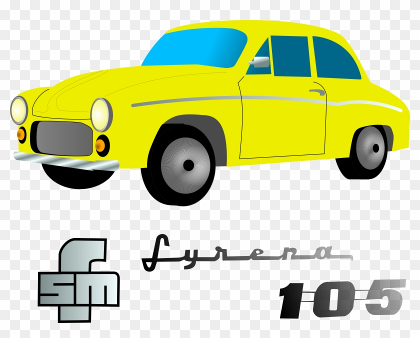 Big Image - Yellow Car Clipart #274709