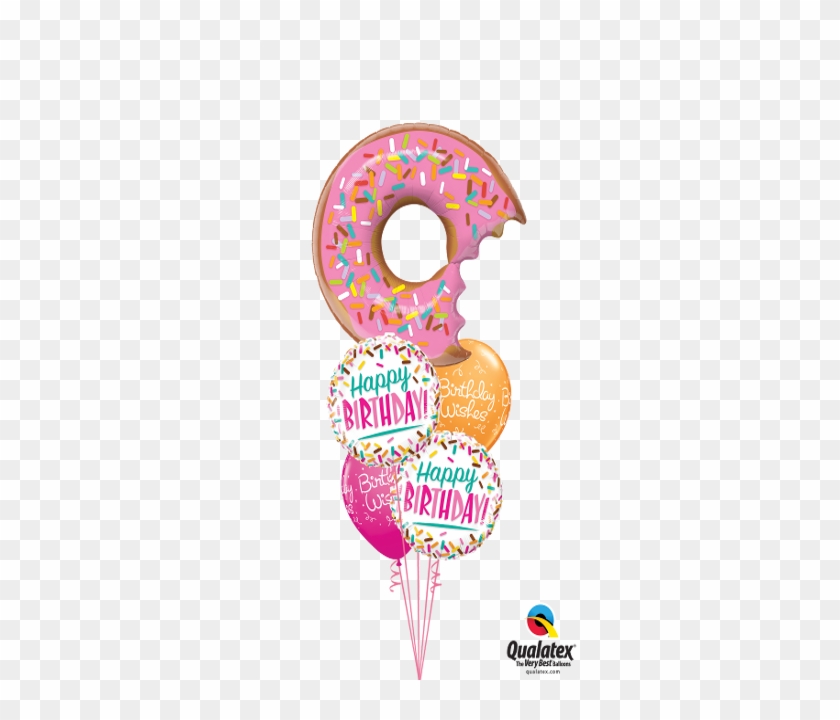 Sweet Birthday Sprinkles - Qualatex 18 Inch Circle Foil Balloon - Birthday Sprinkles #274727