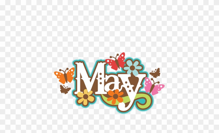 Spring May Flowers Clip Art - May Clip Art #274794
