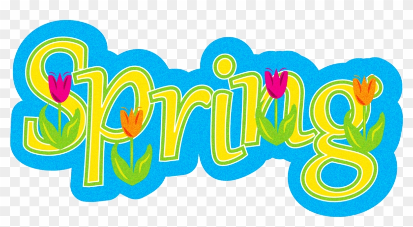 Spring Word Cliparts - Spring Word Art #274807
