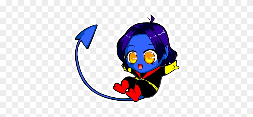 Chibi Nightcrawler Mouse Cursor By Artgeek02 - Chibi Nightcrawler Mouse Cursor By Artgeek02 #274873