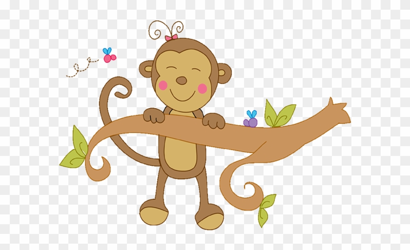 Baby Girl Png Images - Cute Monkey Clip Art #274958