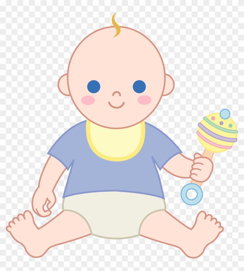 cartoon baby rattle