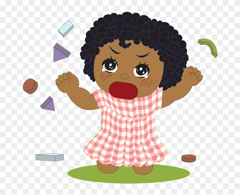 Baby Girl Cliparts 19, Buy Clip Art - Girl Tantrum Clipart #275006