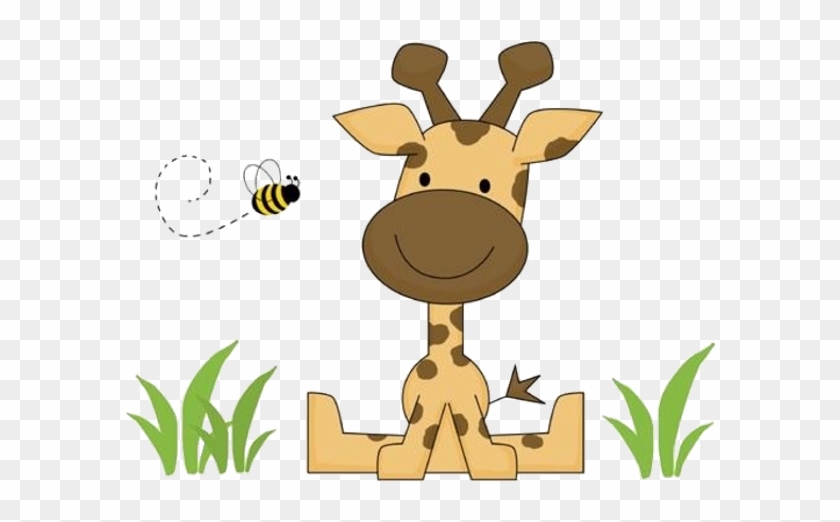 Baby Girl Giraffe Clip Art - Baby Giraffe Clip Art #275028