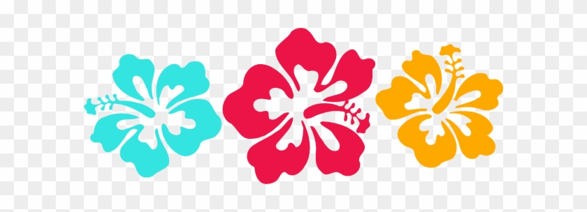 Hawaiian Flower Hibiscus Flower Clipart Clip Art Library - Hibiscus Flowers Clip Art #275038