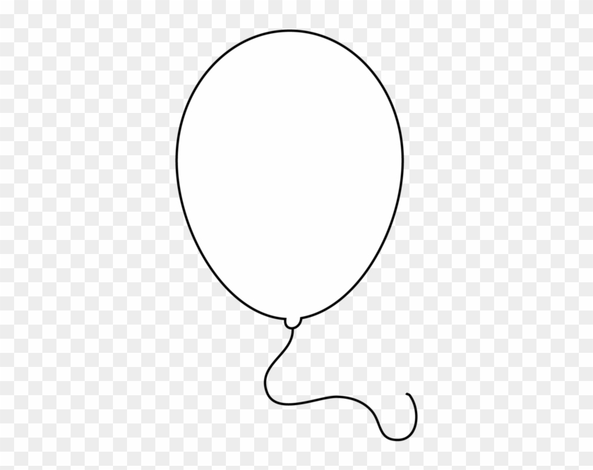Black And White Balloon Clipart - Circle #275052
