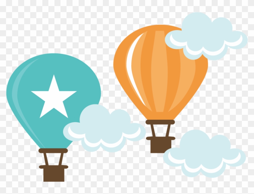 Hot Air Balloons Svg Cut Files For Scrapbooking Cardmaking - Hot Air Balloon Svg #275054