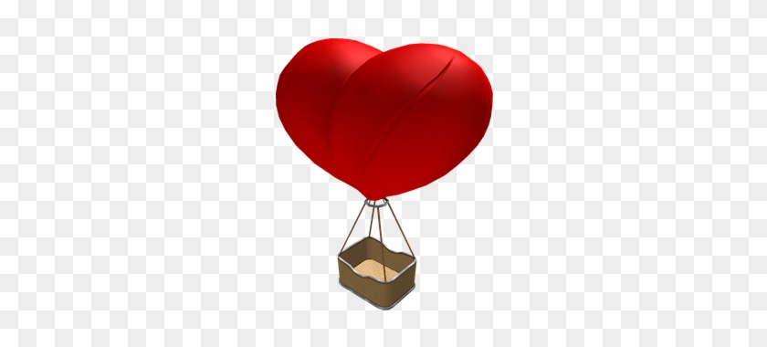 Heart Air Balloon Hot Air Balloon Roblox Free Transparent Png Clipart Images Download - balloon roblox free