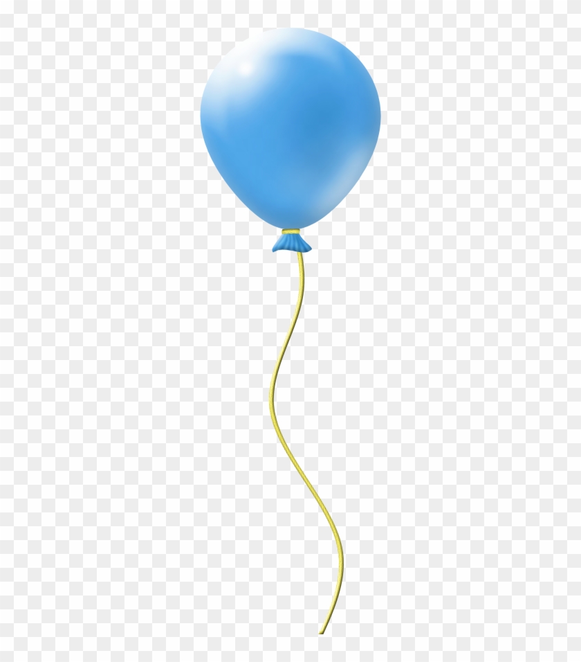 Blue Balloon Clipart - Free Clipart Blue Balloon #275079