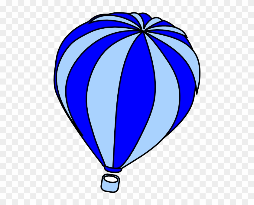 Hot Air Balloon Grey Svg Clip Arts 486 X 599 Px - Hot Air Balloons Animated #275104