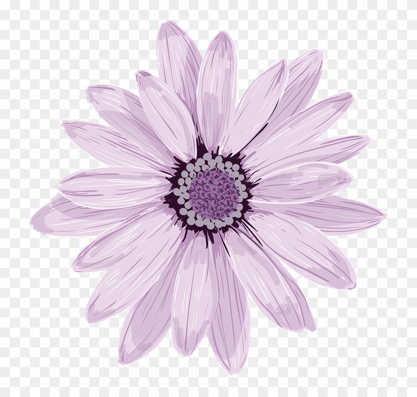 Lilac Flower Cliparts - Light Purple Flower Transparent #275191
