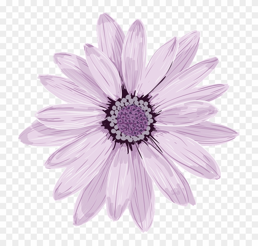 Lilac Flower Cliparts - Light Purple Flower Transparent #275191