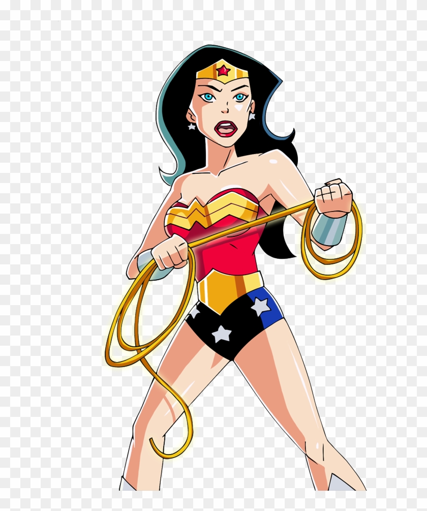 Wonder Woman By Glee-chan - Wonder Woman Cartoon Png #275301
