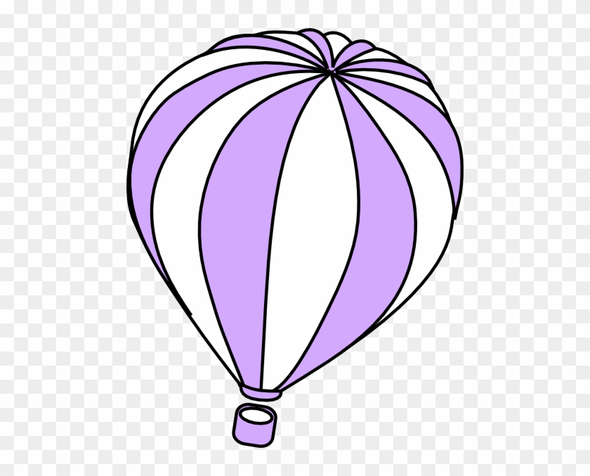 Purple Hot Air Balloon Clip Art #275310