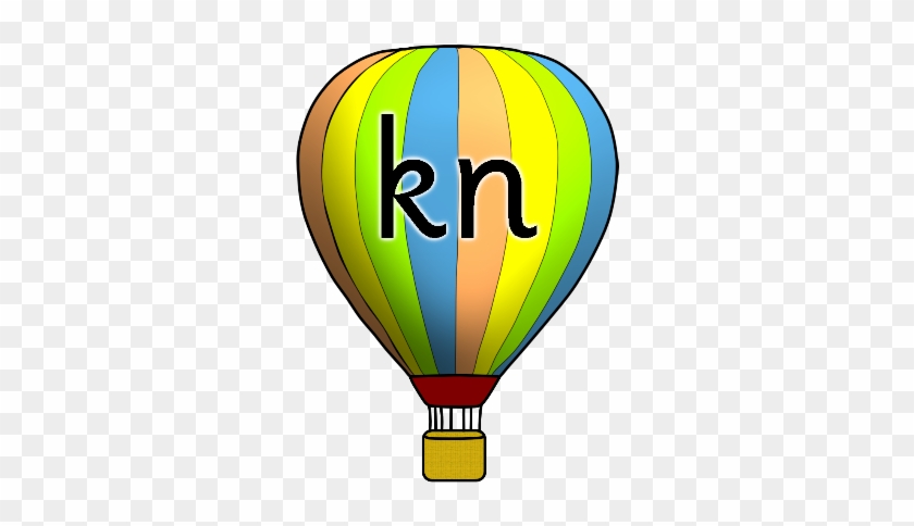 Silent Letter Hot Air Balloons - Hot Air Balloon #275330