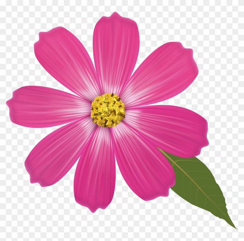 Pink Flower Png Clipart - Flower Png Clipart #275366