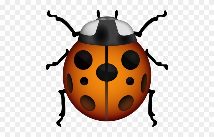 Download Lady Beetle Emoji Png - Bugs Emoji #275394