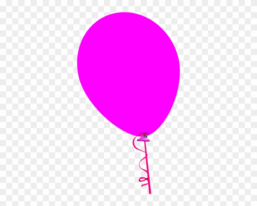 Pink Balloon 4 Tori Clip Art At Clker - Pink Balloon Clip #275418
