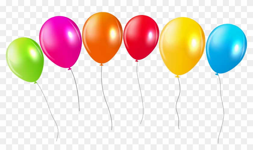 Transparent Colorful Balloons Png Clipar - سكرابز اطارات بالونات #275428